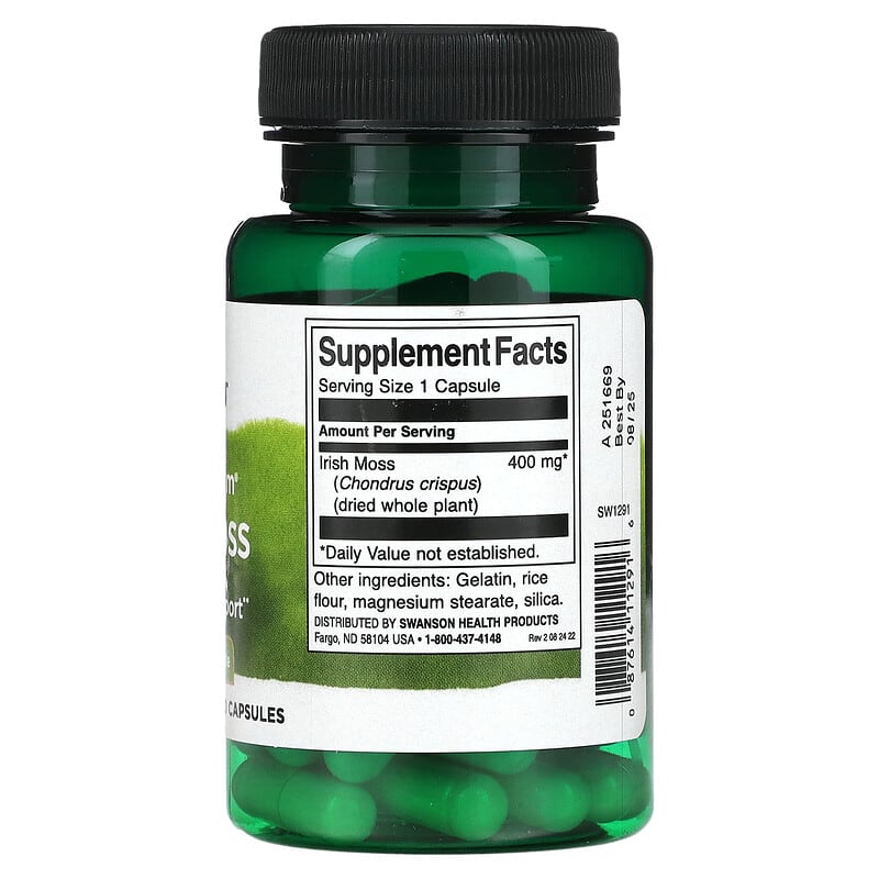 Full Spectrum Irish Moss, 400 mg