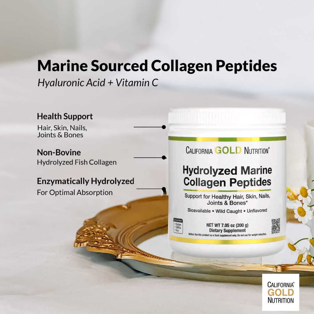 Hydrolyzed Marine Collagen Peptides, Unflavored