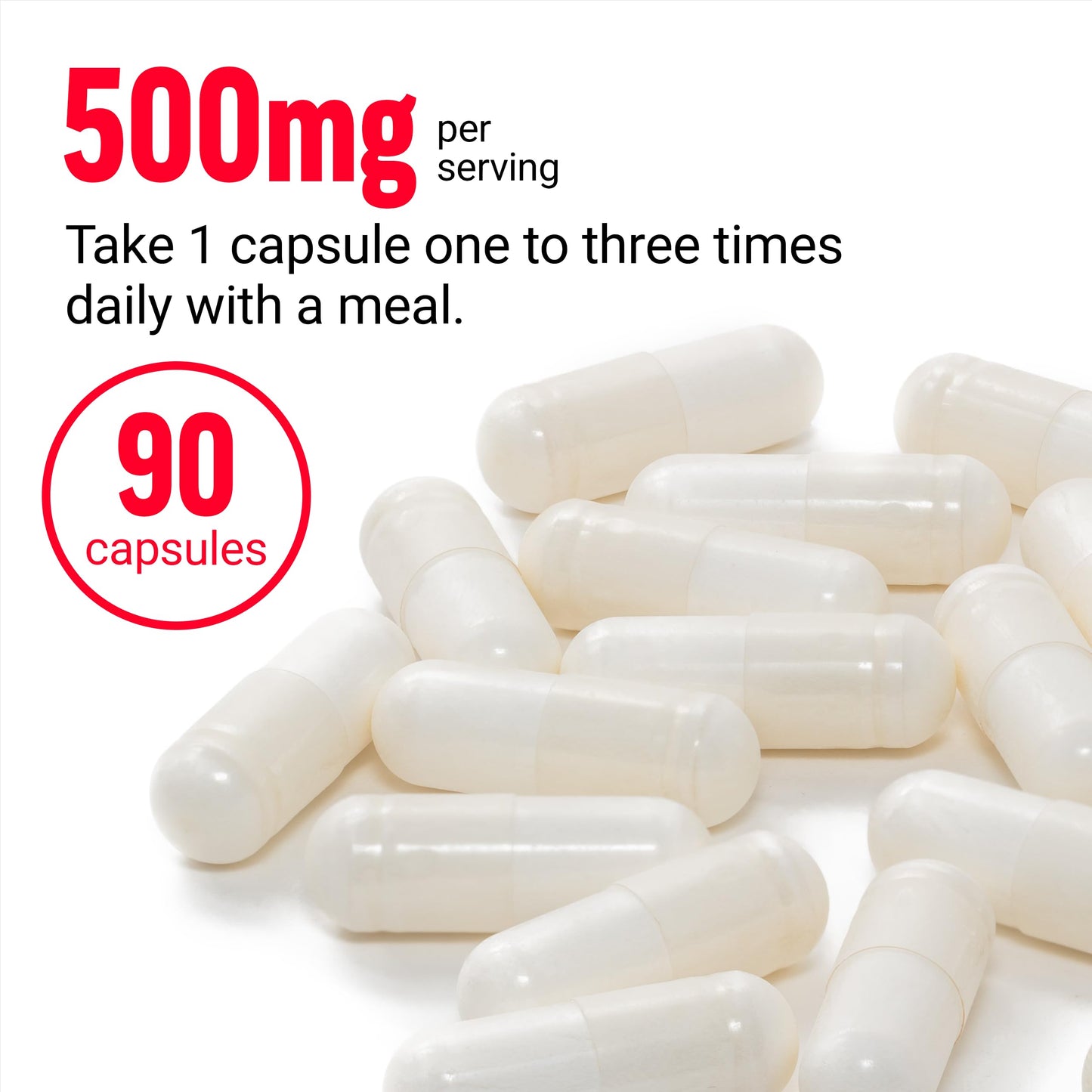 Force Factor Magnesium 500mg - 90 Vegetable Capsules