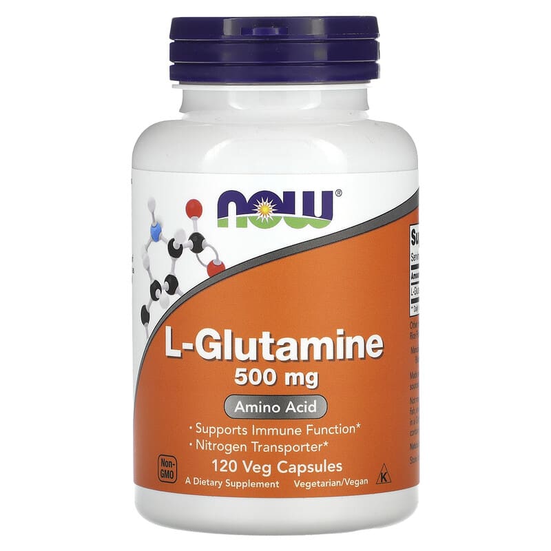Now foods L-Glutamine, 500 mg