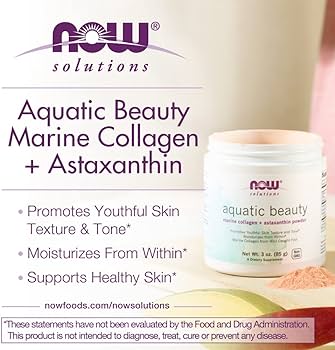 NOW Solutions Marine Collagen Aquatic Beauty Powder - 3oz