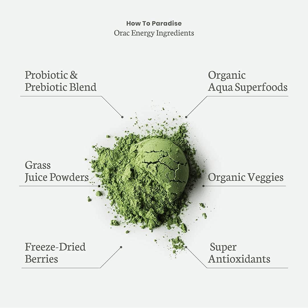 Paradise herbs ORAC Energy Greens, 12.8 oz (364 g)