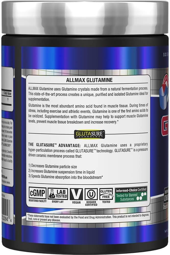 AllMAX Nutrition Micronized Glutamine