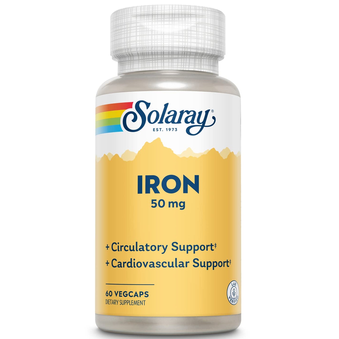 Solaray iron 50mg Capsules