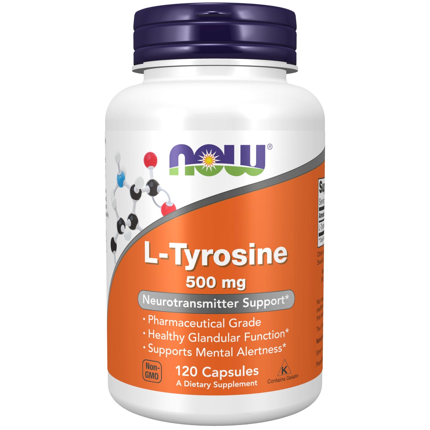 Now Foods L-Tyrosine, 500 mg