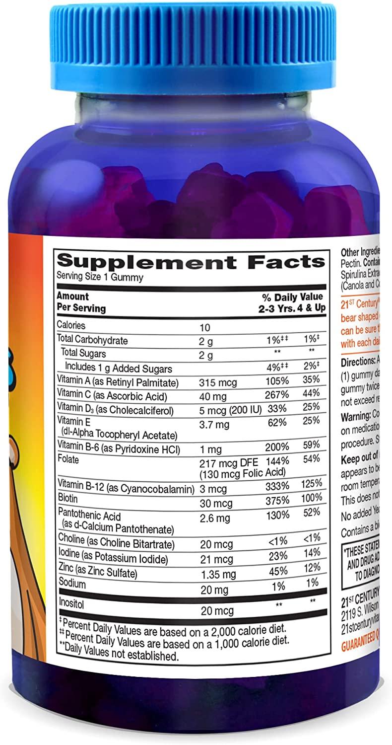 Zoo Friends Multi Gummies, Plus Extra C, Great Tasting Fruit, 60 Gummies