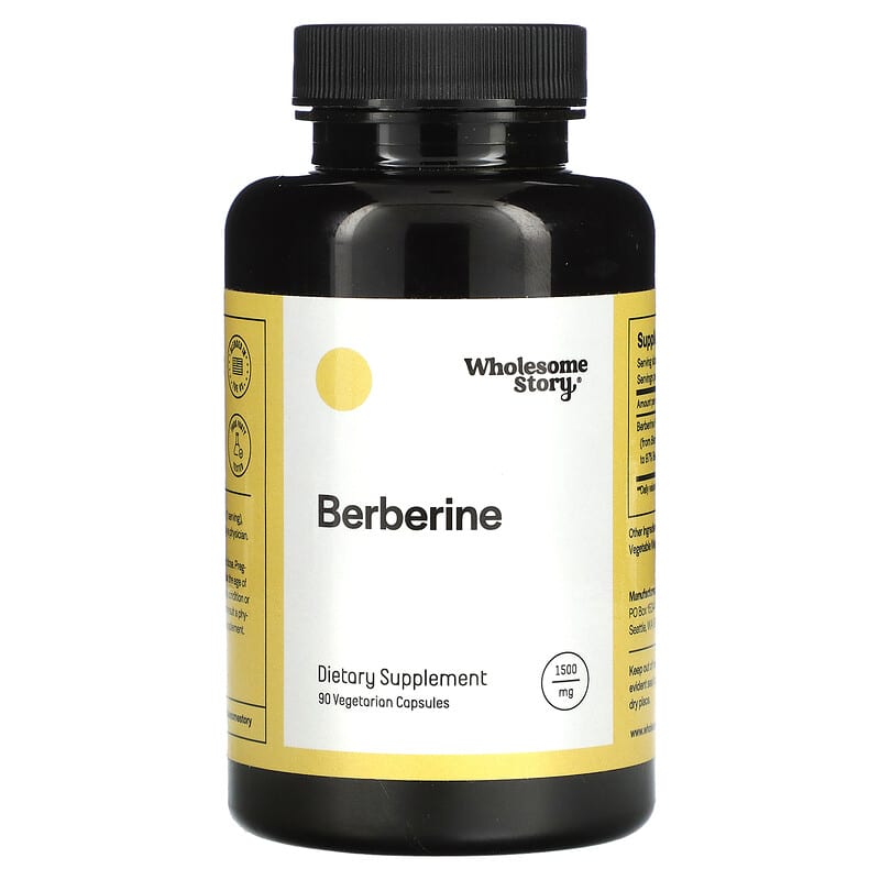 Wholesome Story Berberine, 1,500 mg