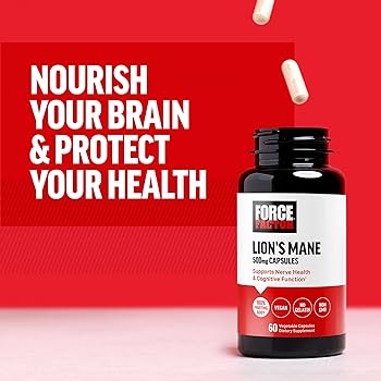 Lion's Mane, 500 mg , 60 Vegetable Capsules