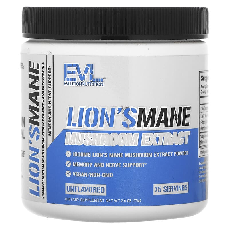 Lion's Mane (EVL)Mushroom Extract, Unflavored
