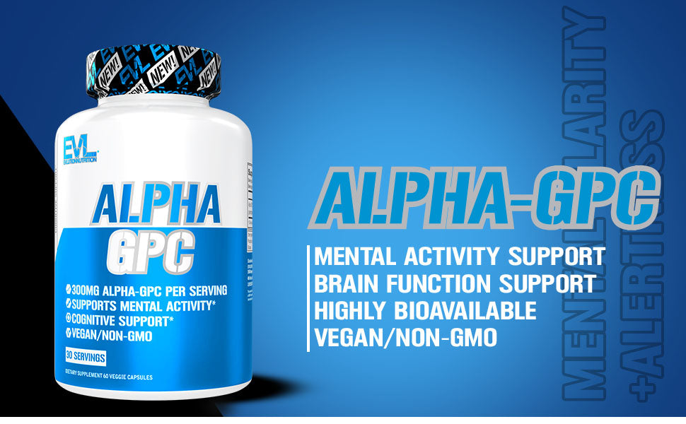 EVL Nutrition Alpha GPC Tablets