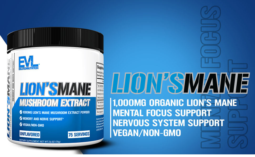 Lion's Mane (EVL)Mushroom Extract, Unflavored
