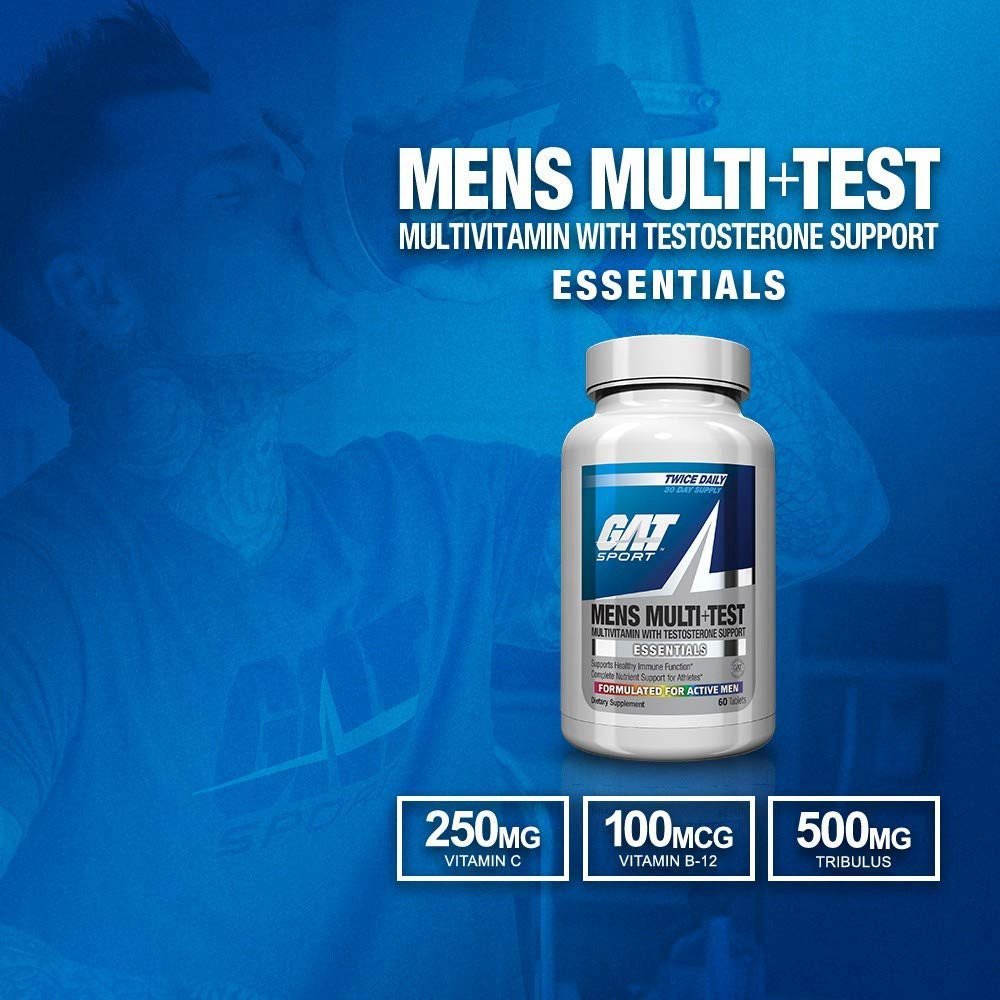 MENS MULTI+TEST VITAMIN - 60 count