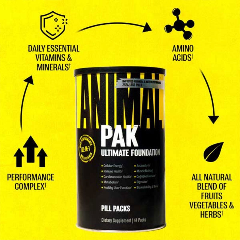 Animal Pak ( Ultimate Foundation) 44packs