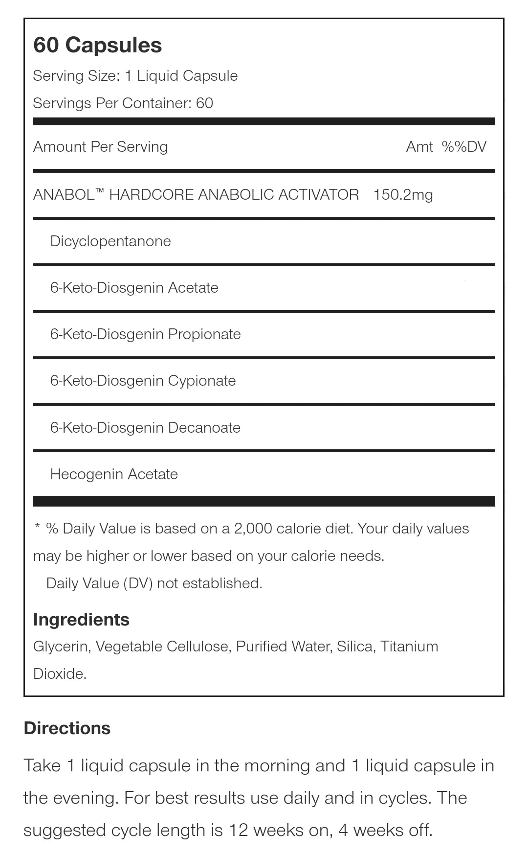 Nutrex Anabol Hardcore