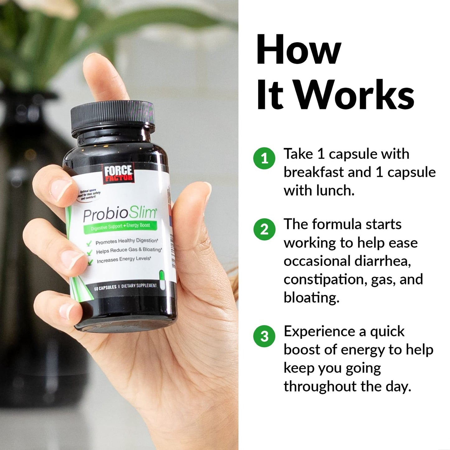 force factor probioslim digestive support + weight management twin pack