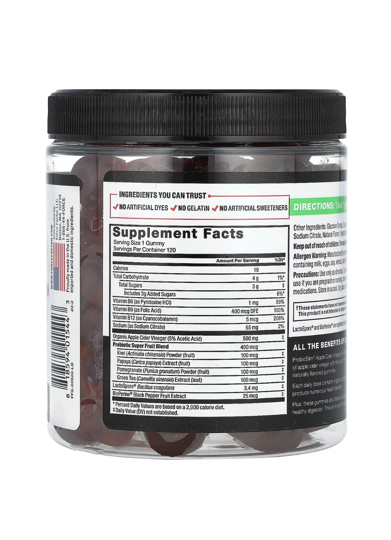 ProbioSlim Apple Cider Vinegar Gummies