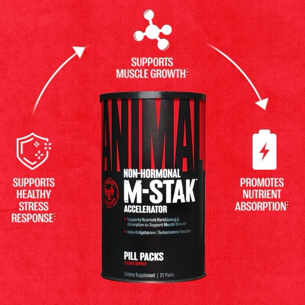 ANIMAL M-STAK (Non hormonal Accelerator)
