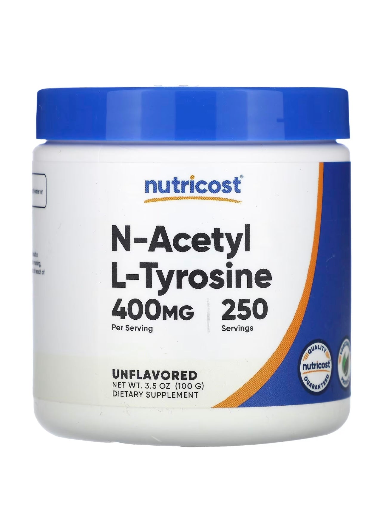 Nutricost N-Acetyl L-Tyrosine, Unflavored, 3.5 oz (100 g)