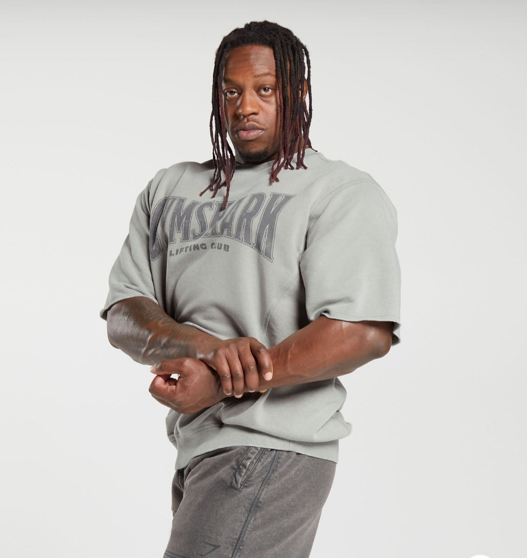 Gymshark Heritage Washed Short sleeve Crew Shirt