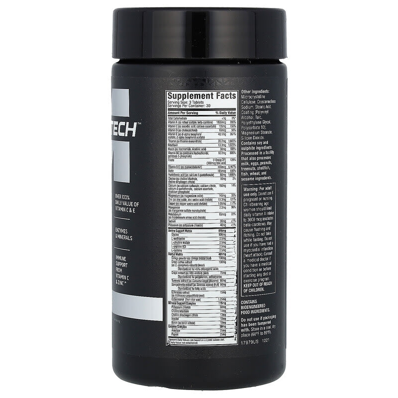 MuscleTech Platinum Multivitamin - 90 Tablets