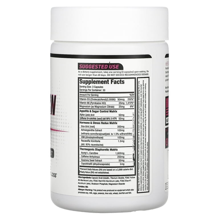Her Series, Femmeburn(Fat burner), 90 Capsules