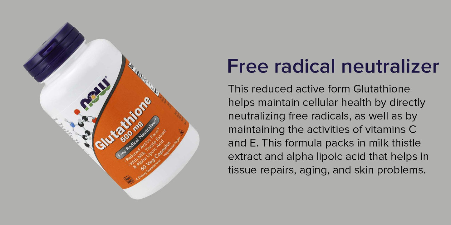 Now foods Glutathione, 500 mg,