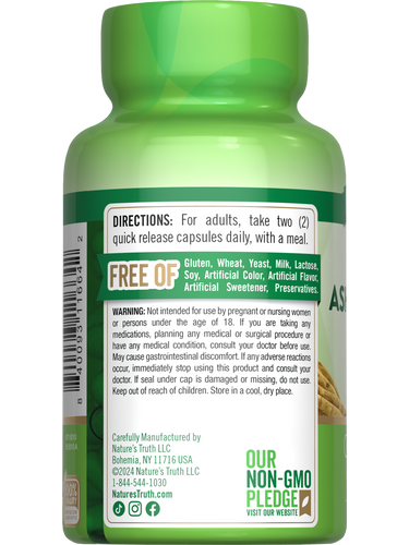 Nature's Truth Ashwagandha 3000mg Extra Strength Capsules