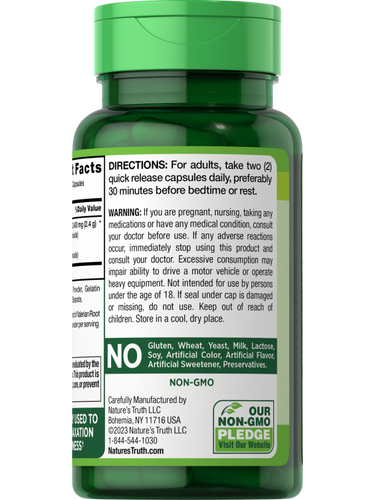 Nature's Truth Valerian Root 2400 Mg