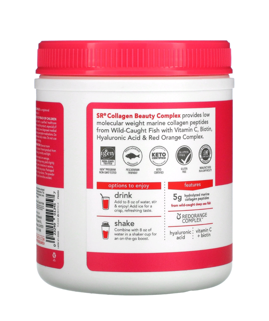Collagen Beauty Complex, Marine Collagen, Watermelon Yuzu