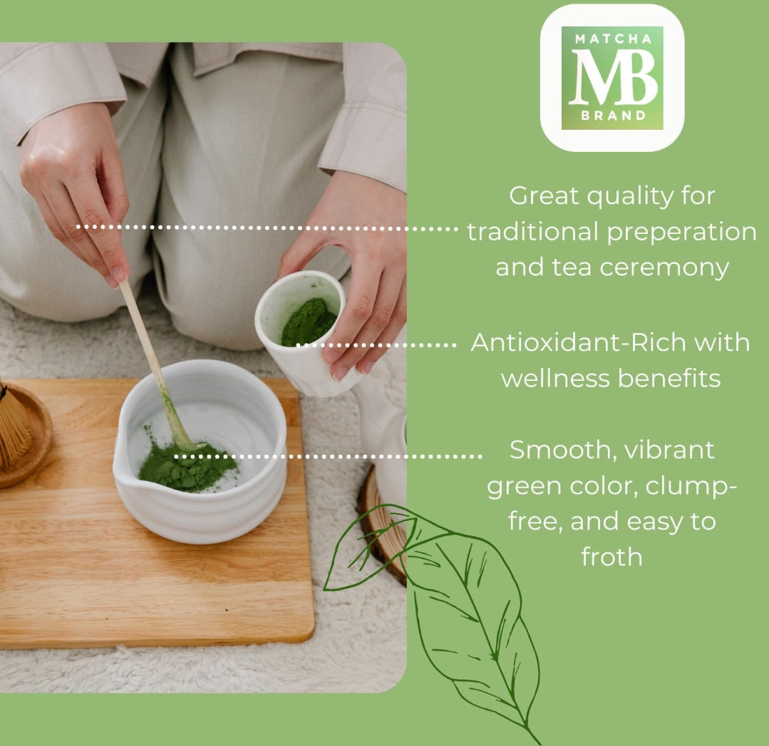 Matcha Brand - Ceremonial Grade Organic Matcha Tea