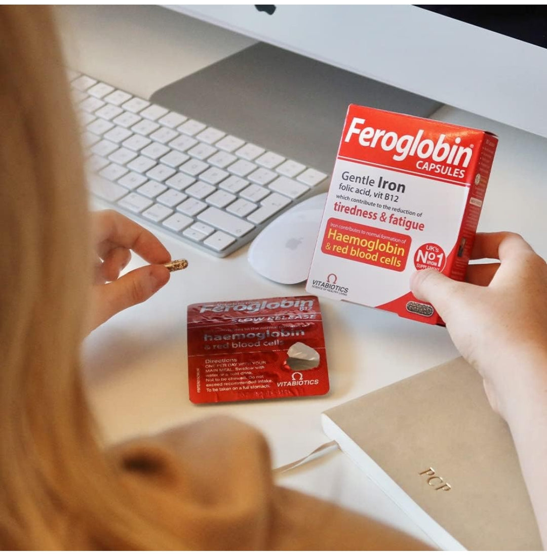 Vitabiotics Feroglobin Original Capsules