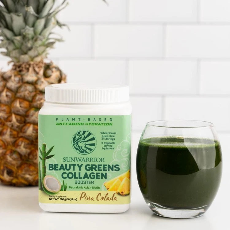 Beauty Greens Collagen Booster, Pina Colada