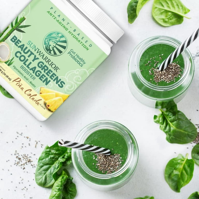 Beauty Greens Collagen Booster, Pina Colada