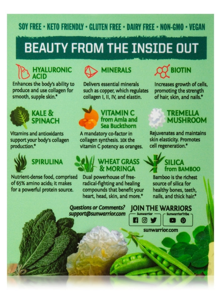 Beauty Greens Collagen Booster, Pina Colada