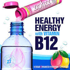 ZippFizz Energy Drink Mix, Electrolyte Hydration Powder