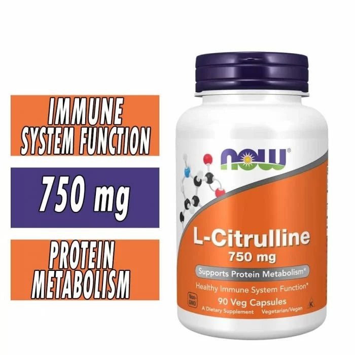 now foods l'citrulline veg capsules