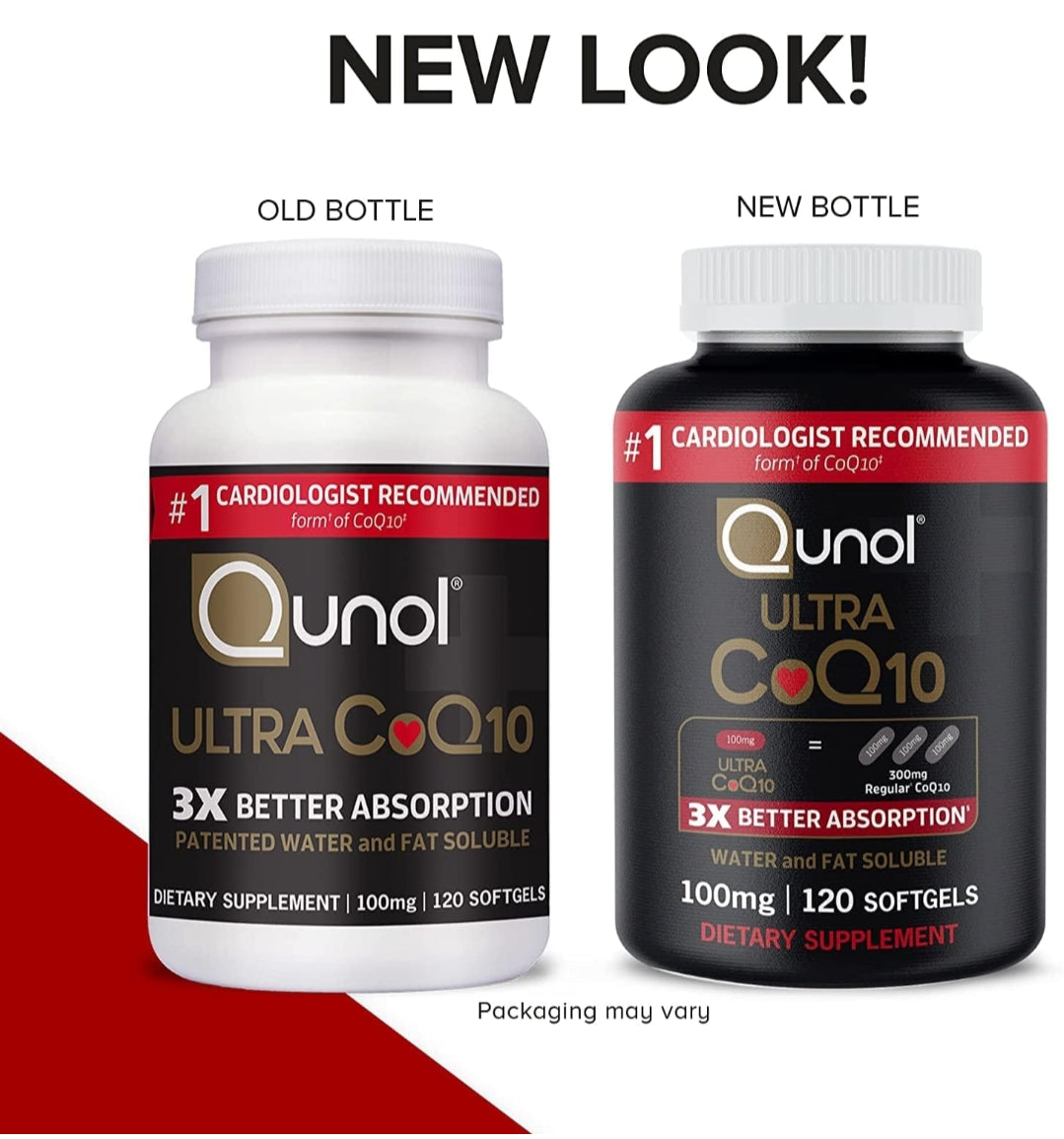 Qunol CoQ10 100mg Softgels