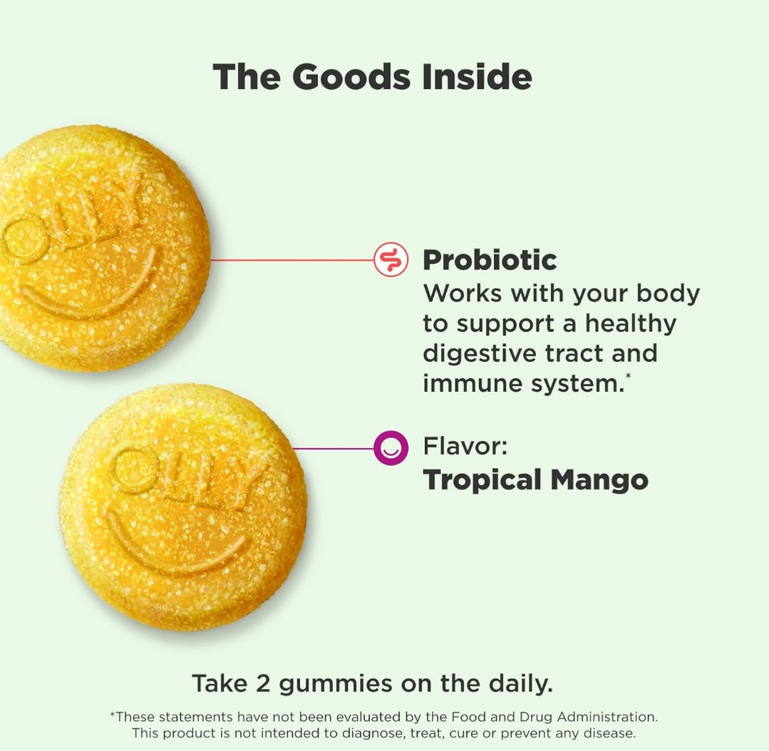 Olly Probiotic (1 Billion CFU)