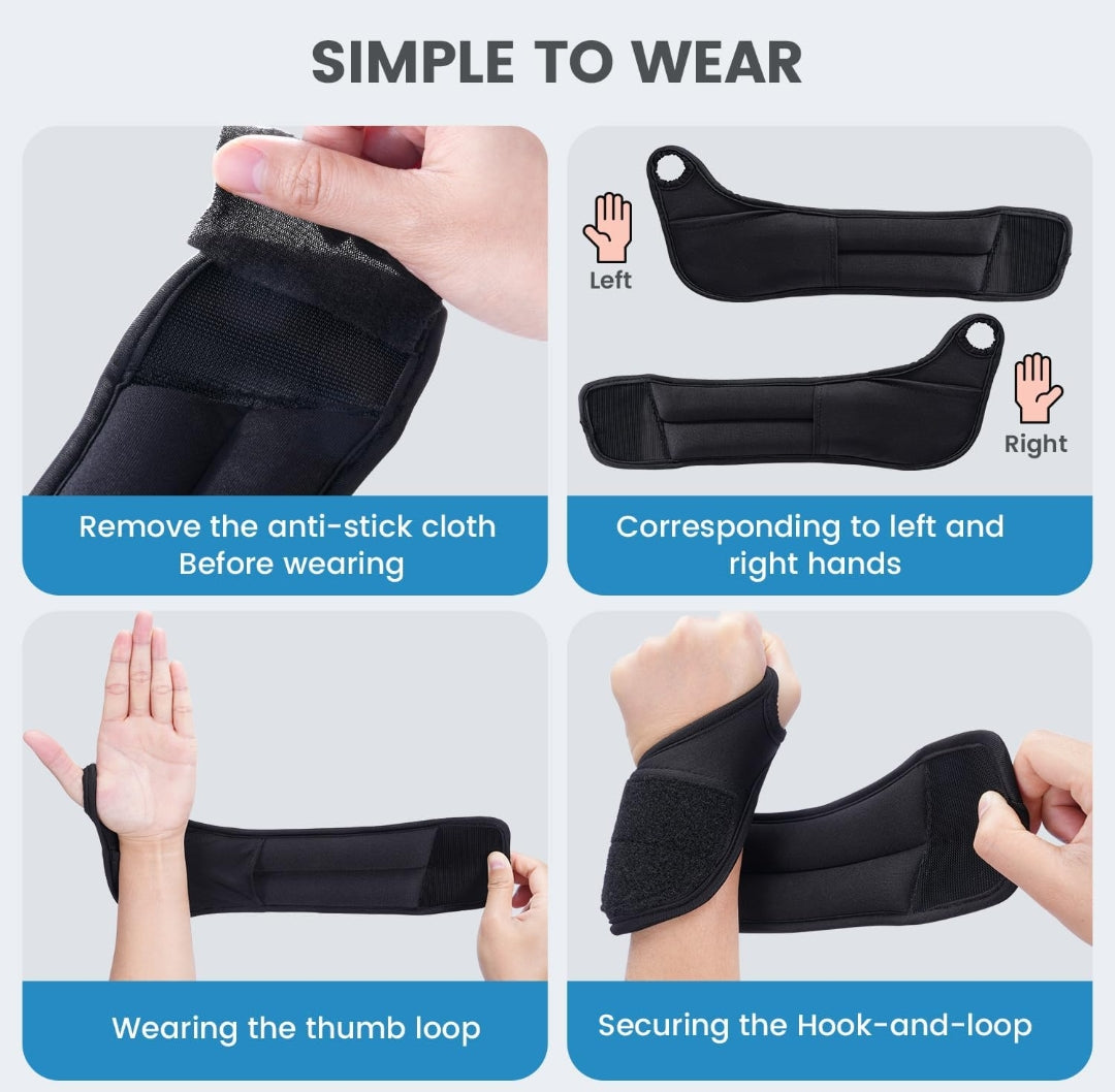 Sportneer Wrist Weights with Thumb Hole