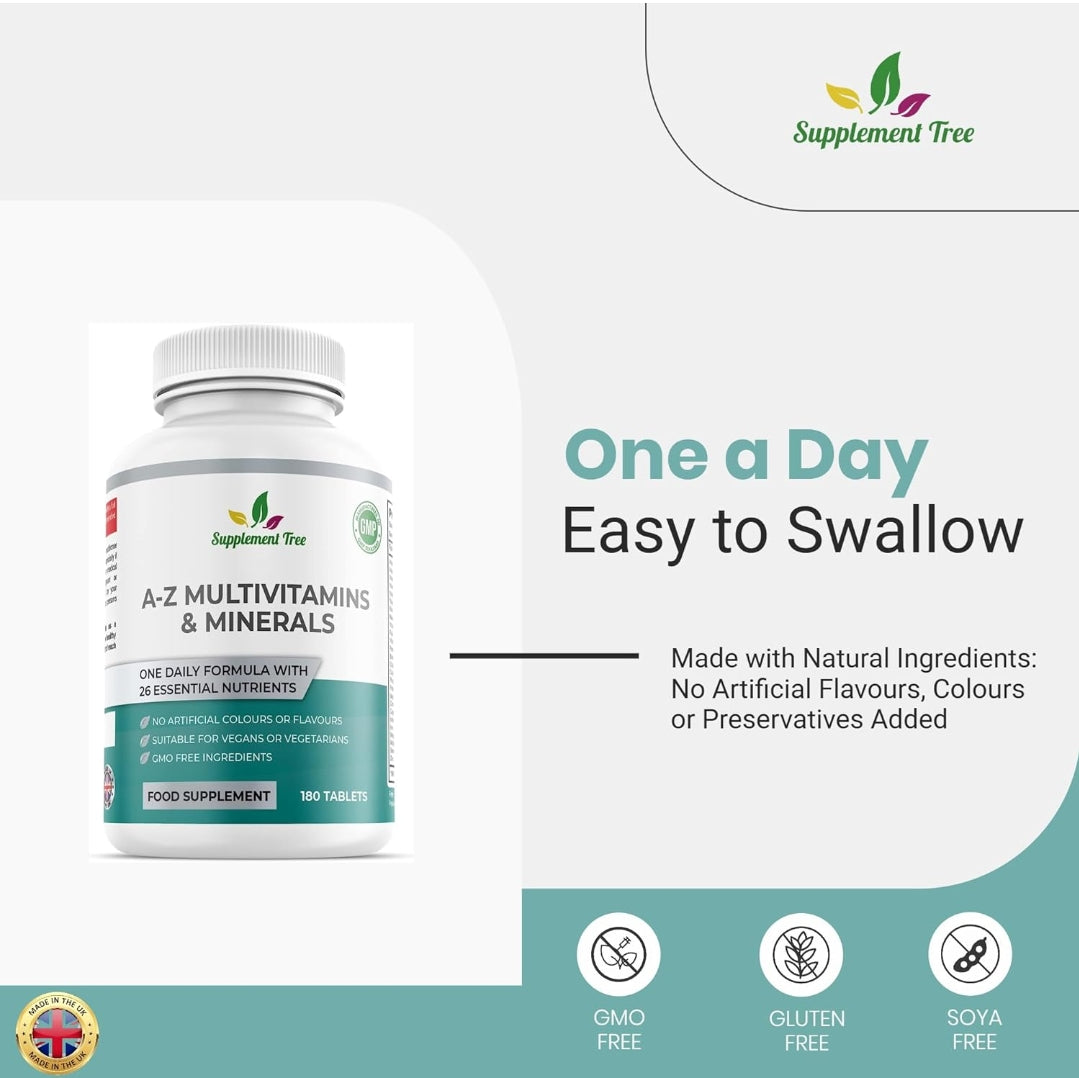 Supplement Tree A-Z Multivitamins and Minerals Tablets