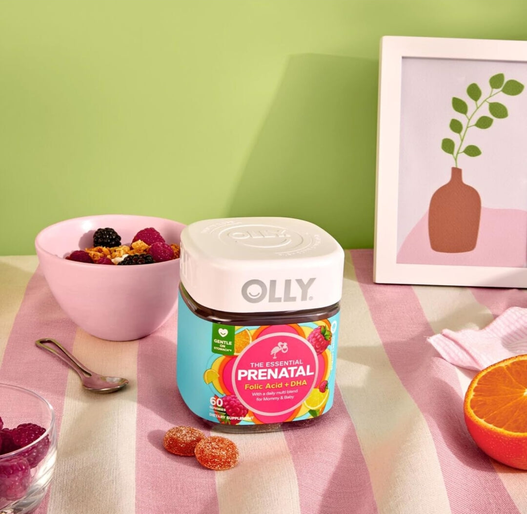 OLLY Prenatal Multivitamin Gummy (Folic Acid + DHA)