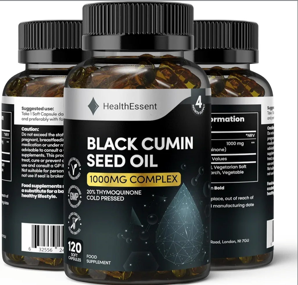 HealthEssent Black Seed Oil 1000mg