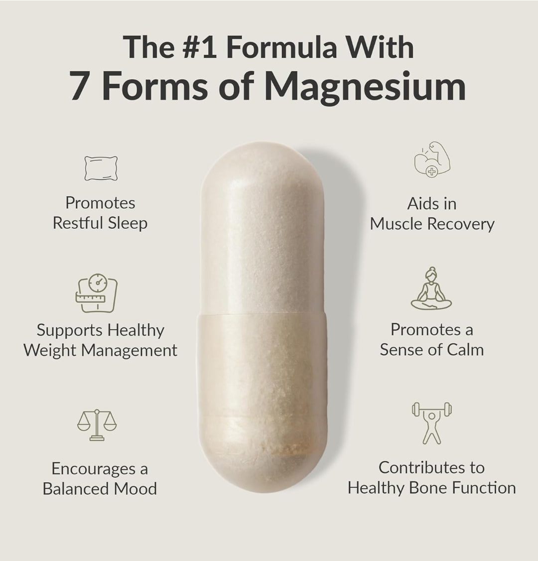 BIOptimizers Magnesium Breakthrough Supplement 4.0-7 Forms Magnesium Glycinate