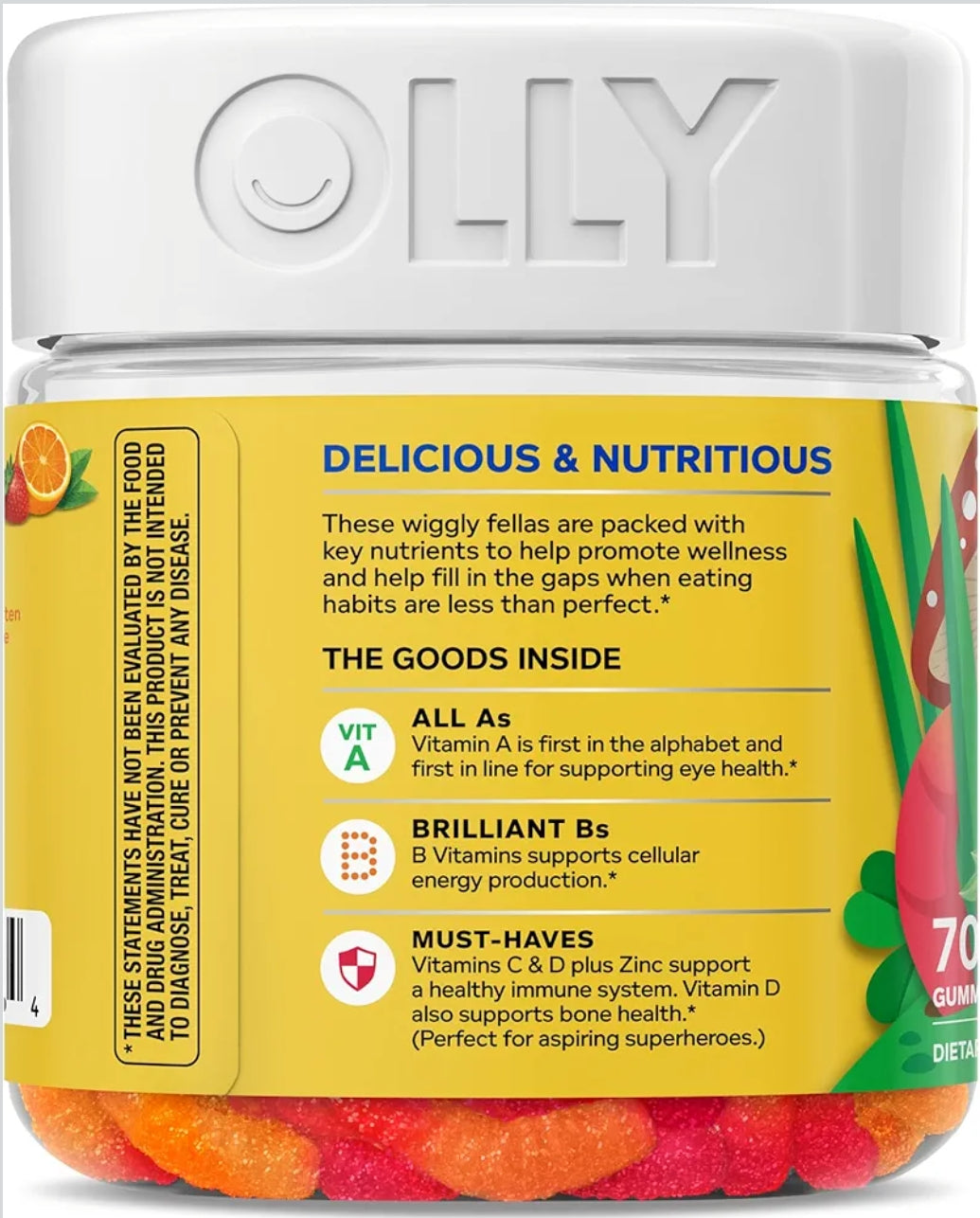Olly kids Multivitamin Gummy Worms