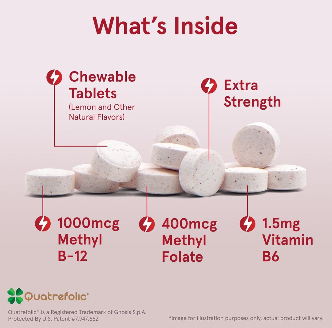 Jarrow Formulas Methyl B-12 1000 MCG and Methyl Folate 400 MCG