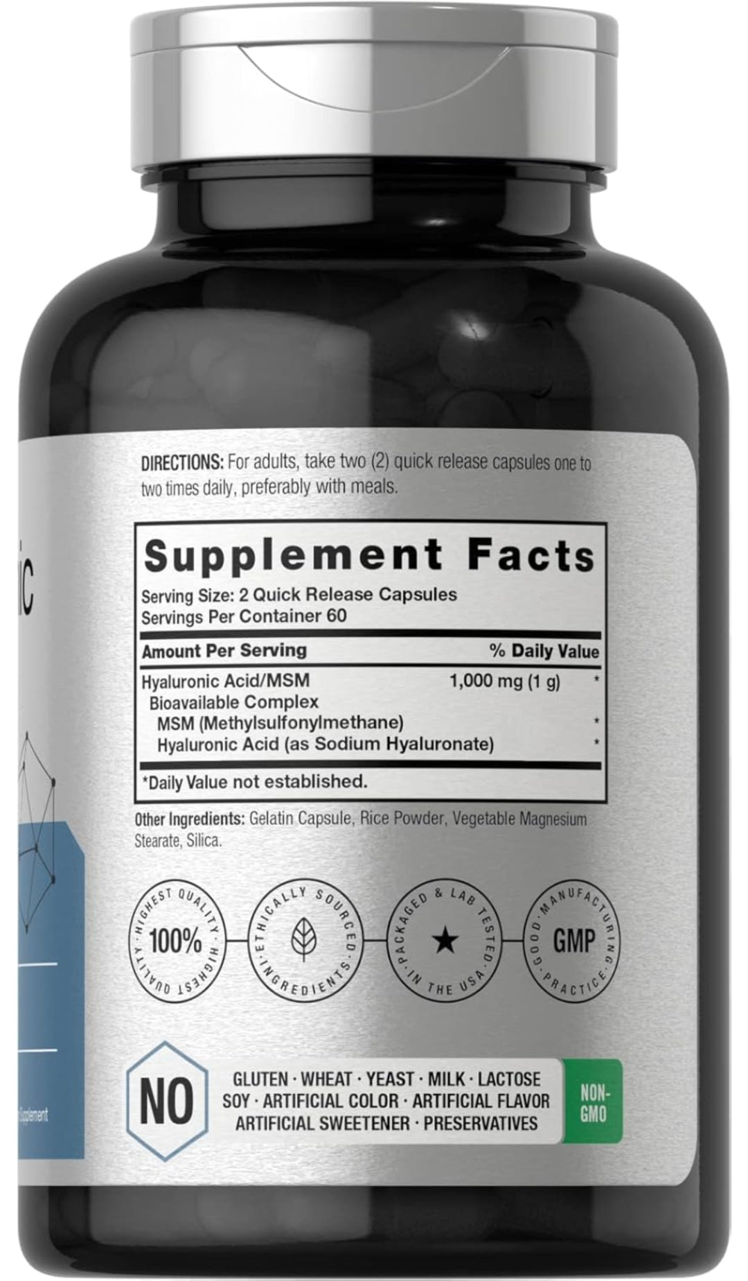 Horbäach Hyaluronic Acid with MSM
