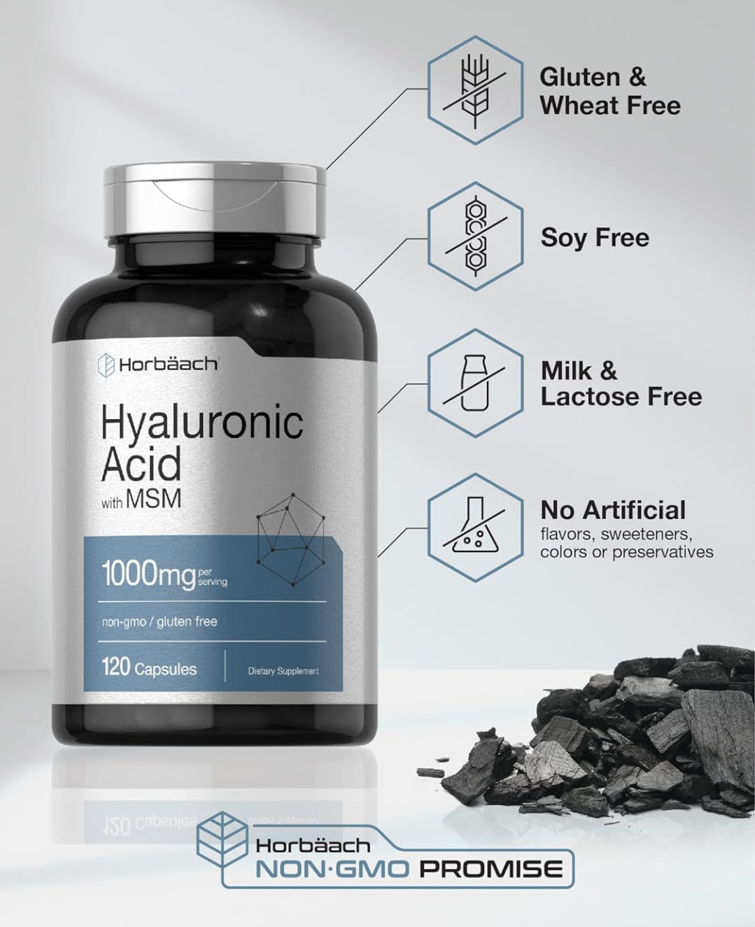 Horbäach Hyaluronic Acid with MSM