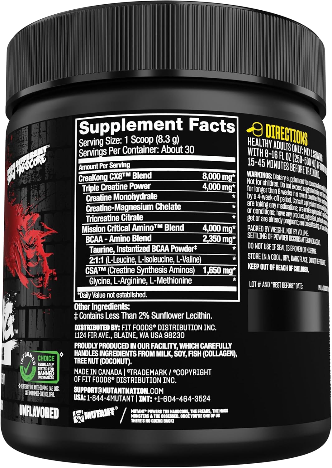 Mutant Creaking Creatine Cx8
