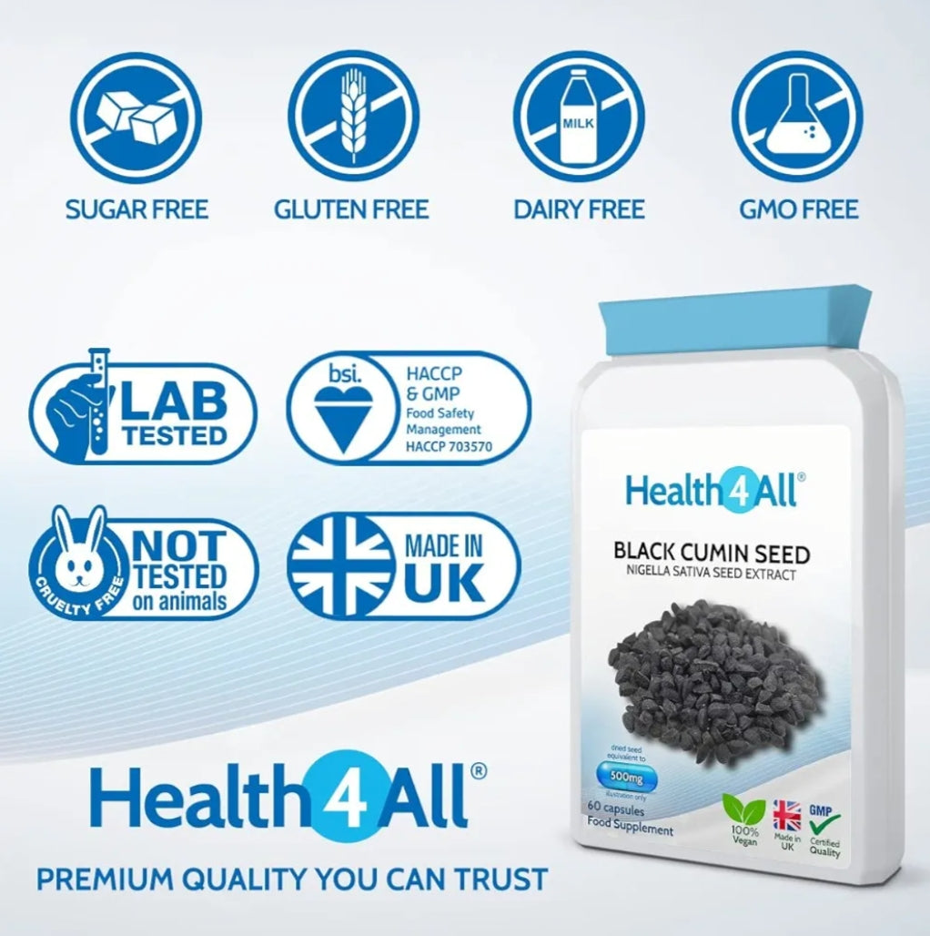 Health4All Black Cumin Seed 500mg