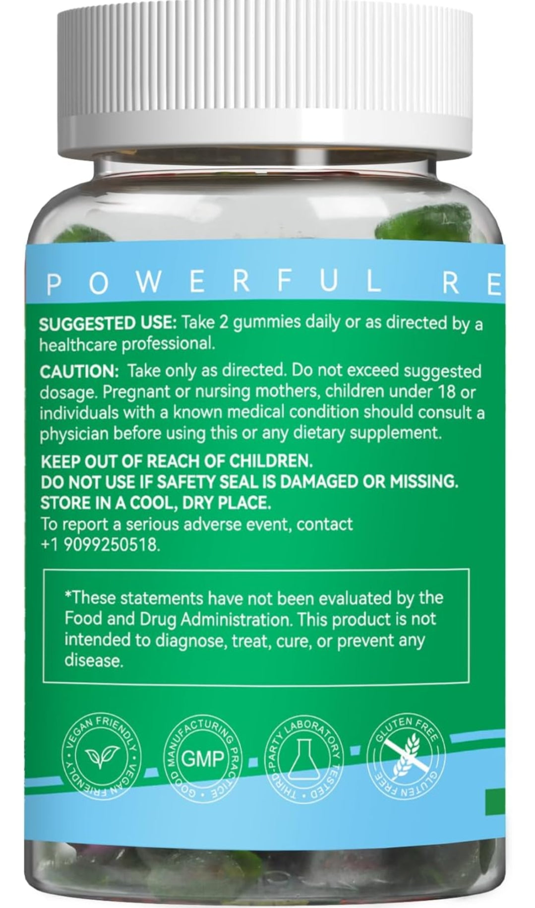 Eazgoo Chlorophyll Gummies, Vitamin B12 Zinc - Natural Deodorant